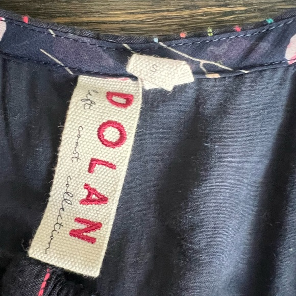 Anthropologie Dolan Navy/Rainbow Striped Halter Jumpsuit. Size S - Picture 7 of 10